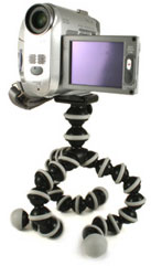 Gorillapod with a webcam