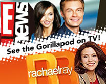 See the Gorillapod on TV! Gorillapod on TV