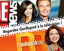 Régarder Gorillapod à la télévision Régarder Gorillapod à la télévision