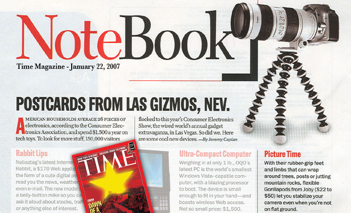 Time Magazine article from CES 2007