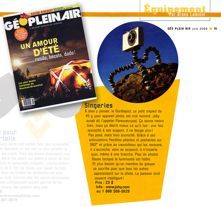 GŽo Plein Air article