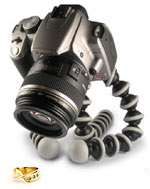 Gorillapod with a webcam